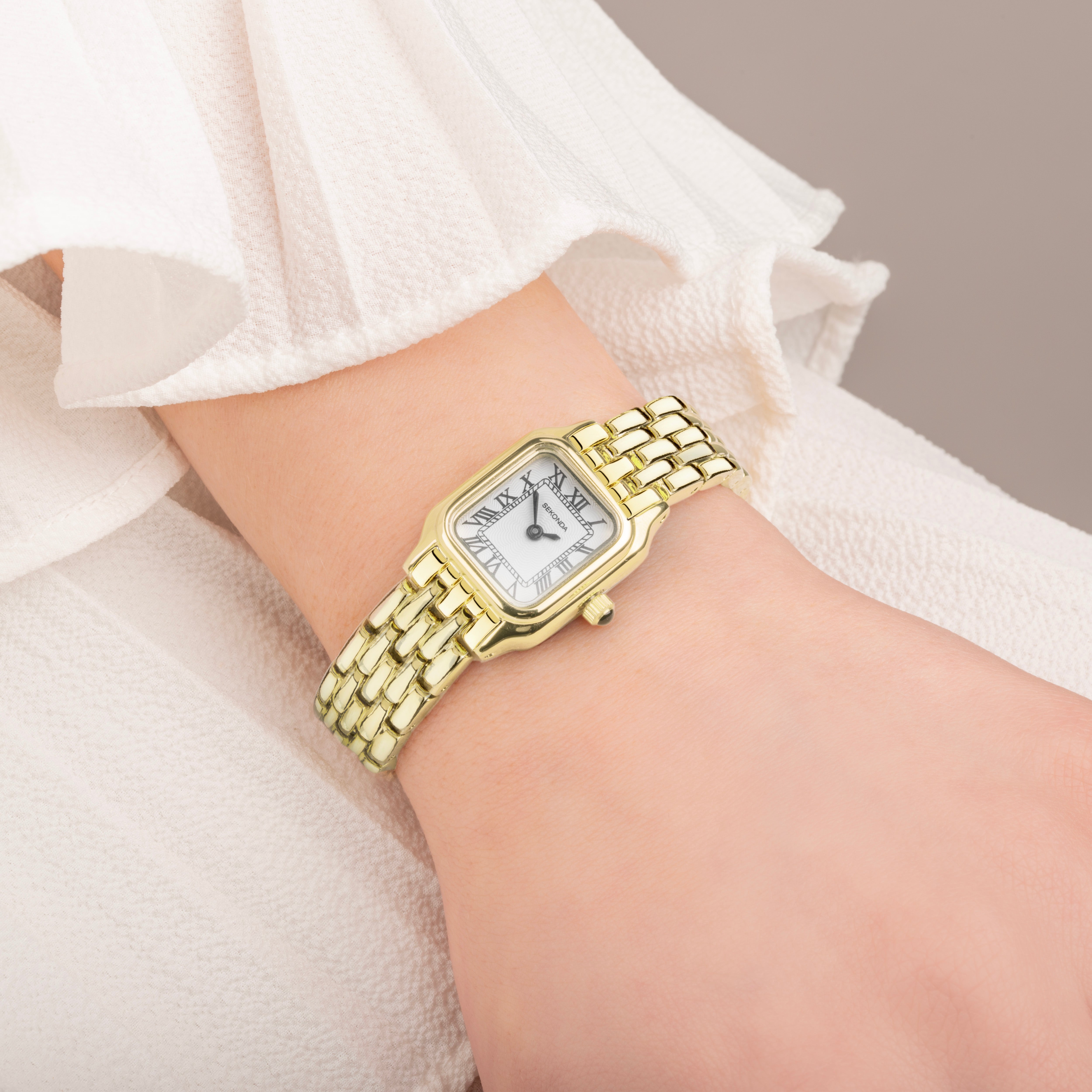 Sekonda Monica Gold Womens Watch Elegant Gold Tone Wristwatch 2024