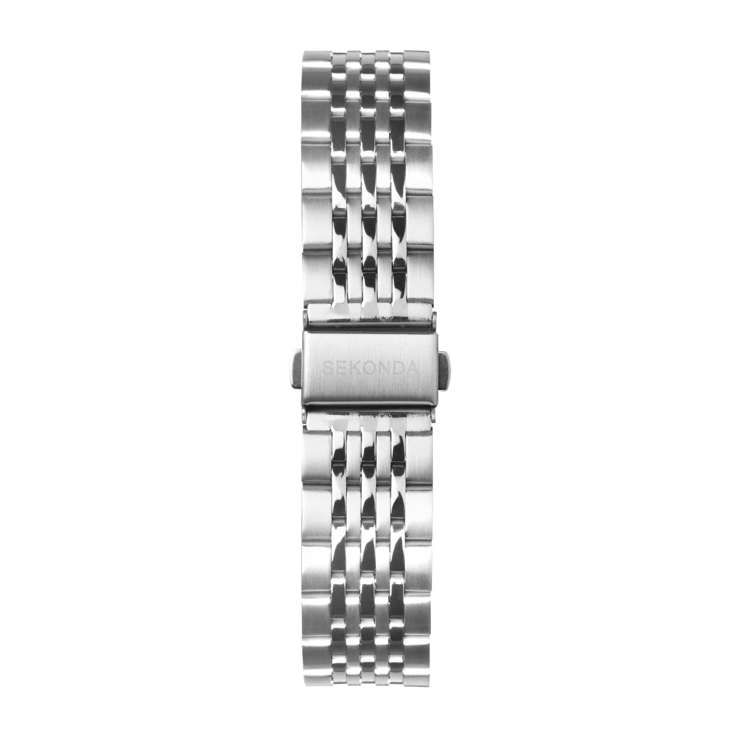 Sekonda Armstrong Moonphase 40mm Mens Stainless Steel Silver Watch