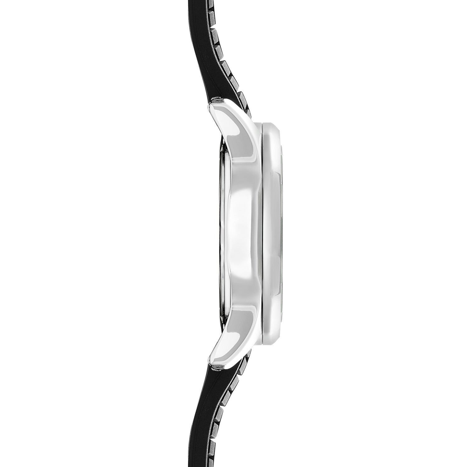 Sekonda Octaire Mens Black Dial 40mm Watch With Rubber Strap