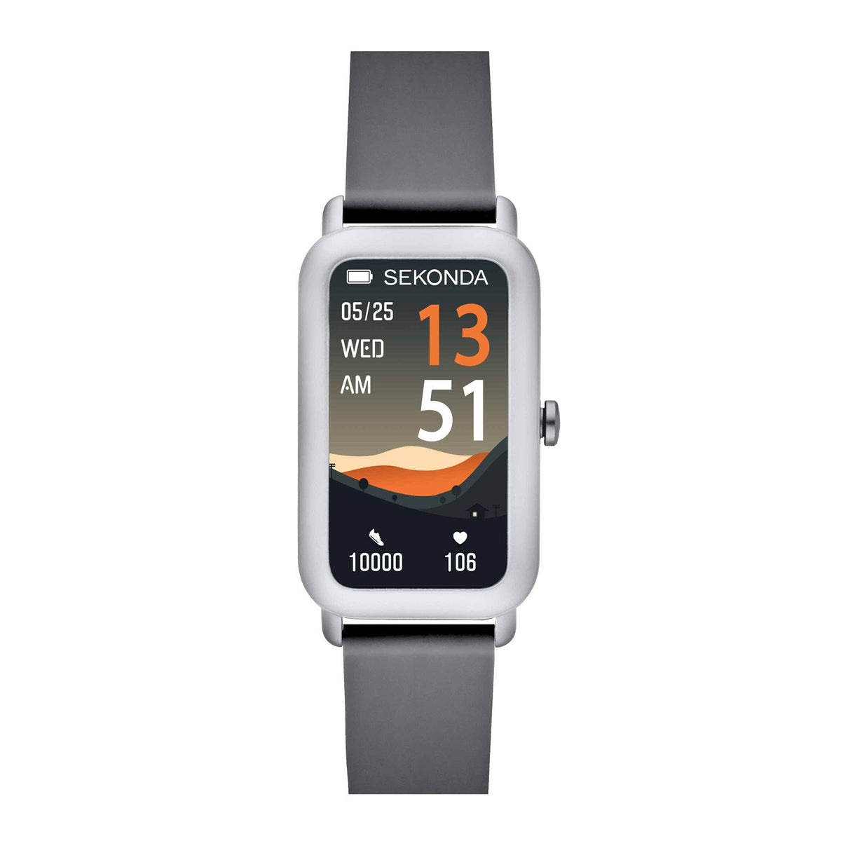 Sekonda Track X LCD Display 26mm Unisex Watch Grey SK30296
