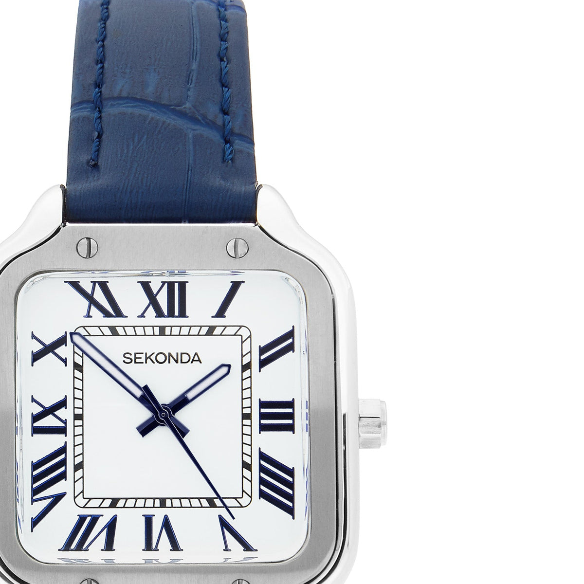 Sekonda Rene White Dial 29mm Womens Watch Blue SK40738