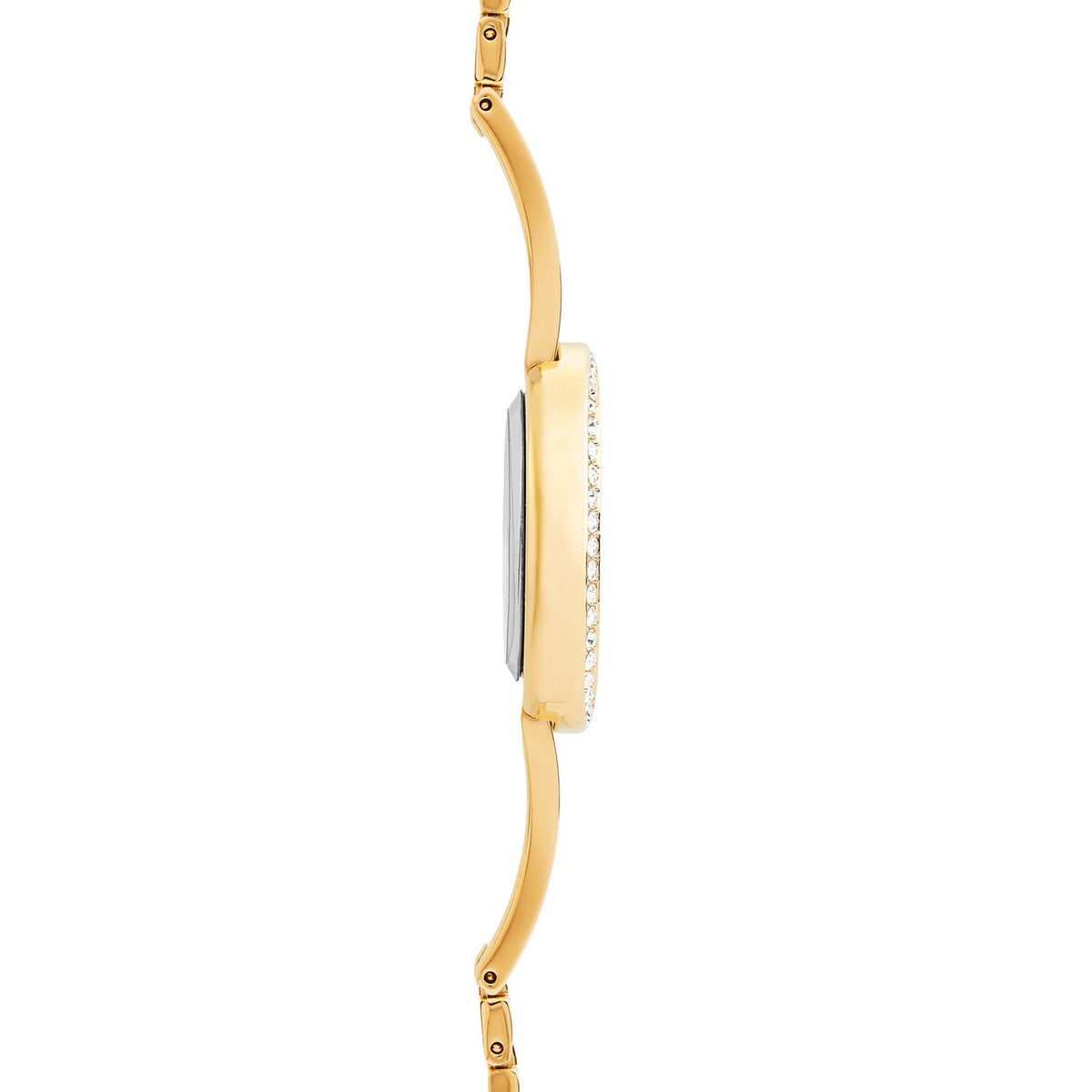 Sekonda Bellamy Crystal White Dial 23mm Womens Watch Gift Set Gold SK49078
