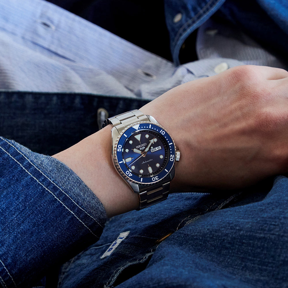 Seiko 5 Sports "5KX" Blue Dial Automatic SRPD51K