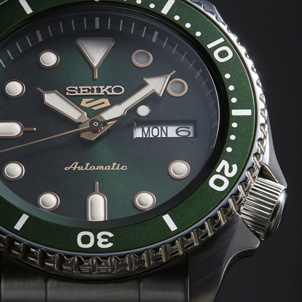 Seiko 5 Sports "5KX" Green Dial Automatic SRPD63K