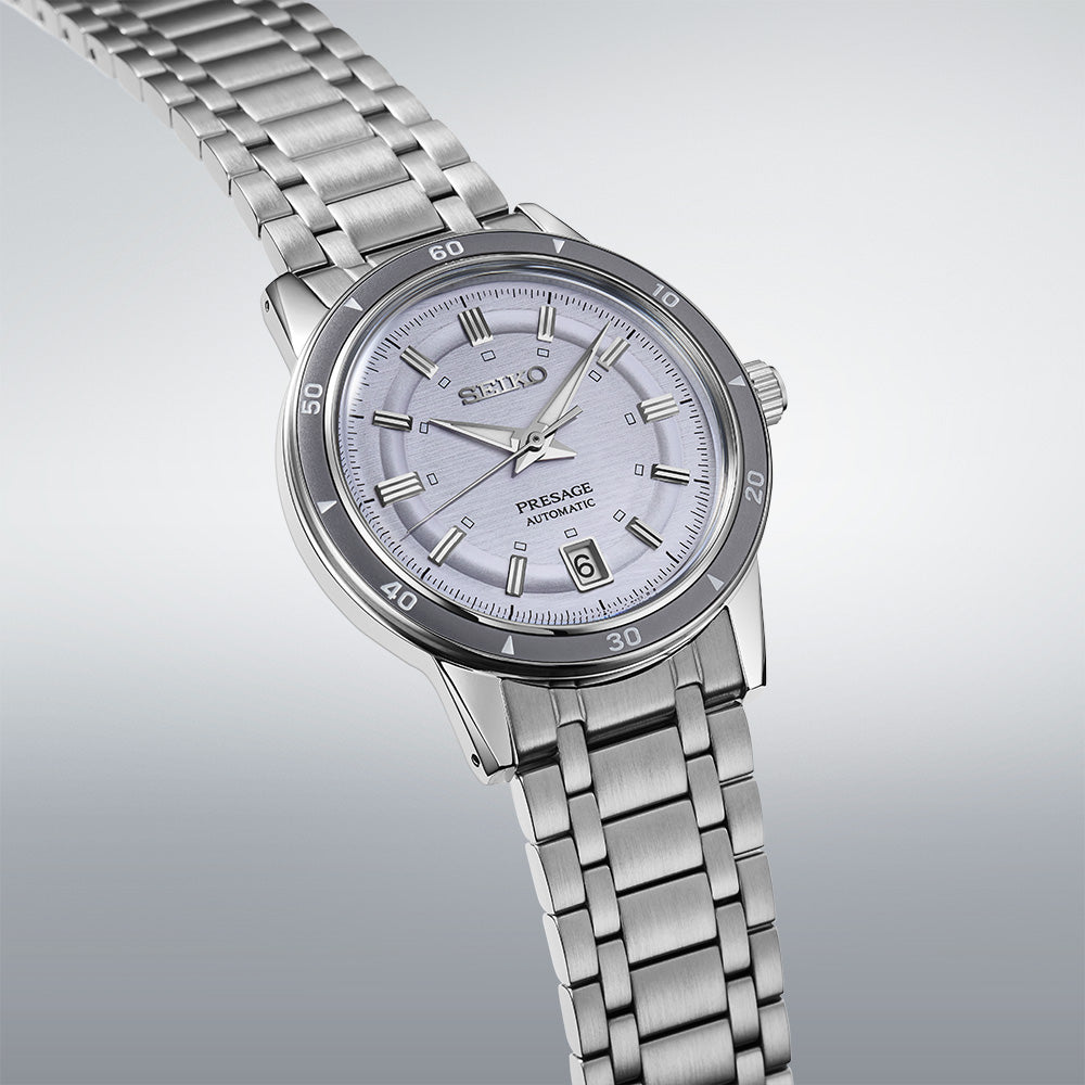 Seiko Presage Style 60s Mauve Dial SRPL73J
