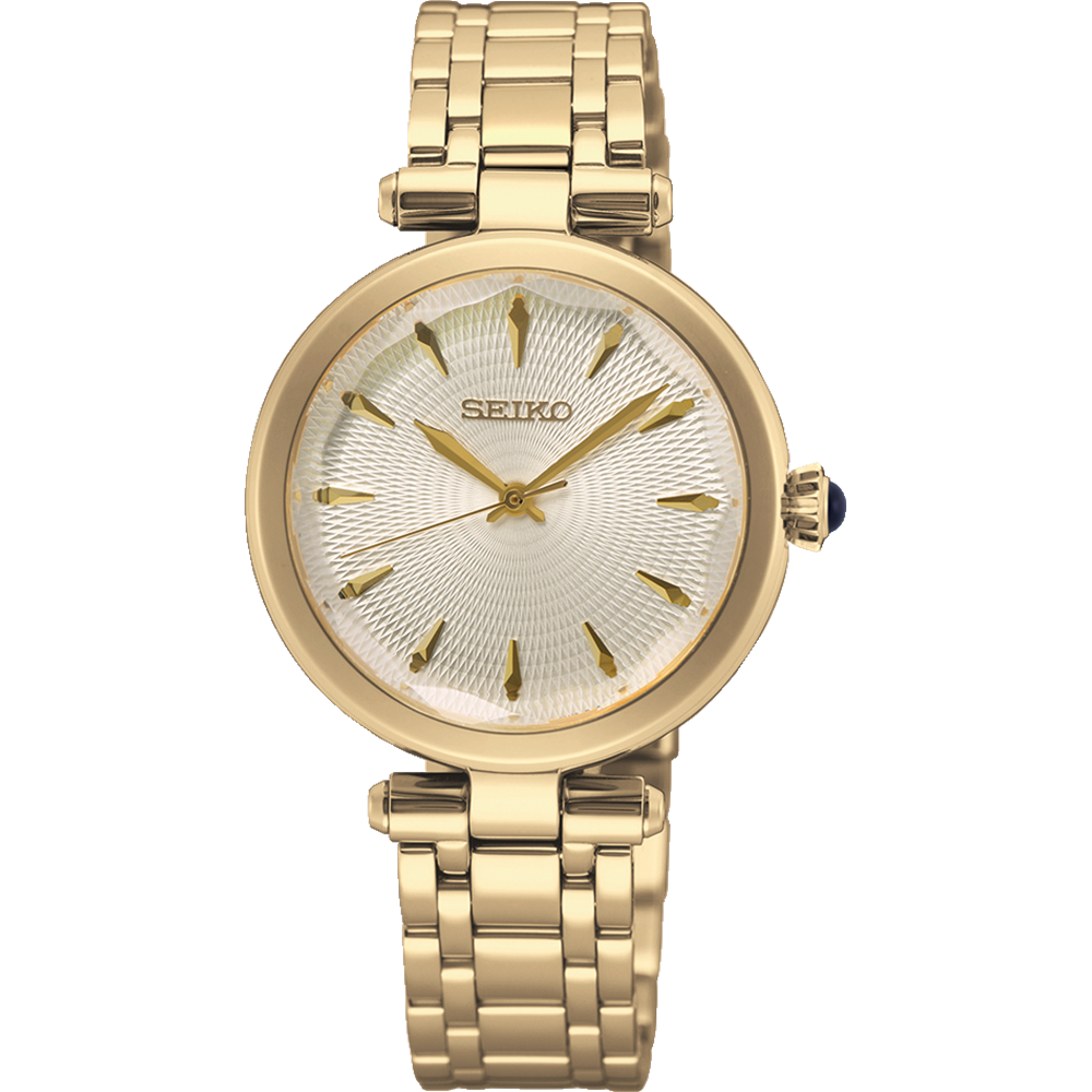 Seiko Conceptual Series Champagne Dial Watch SRZ554P