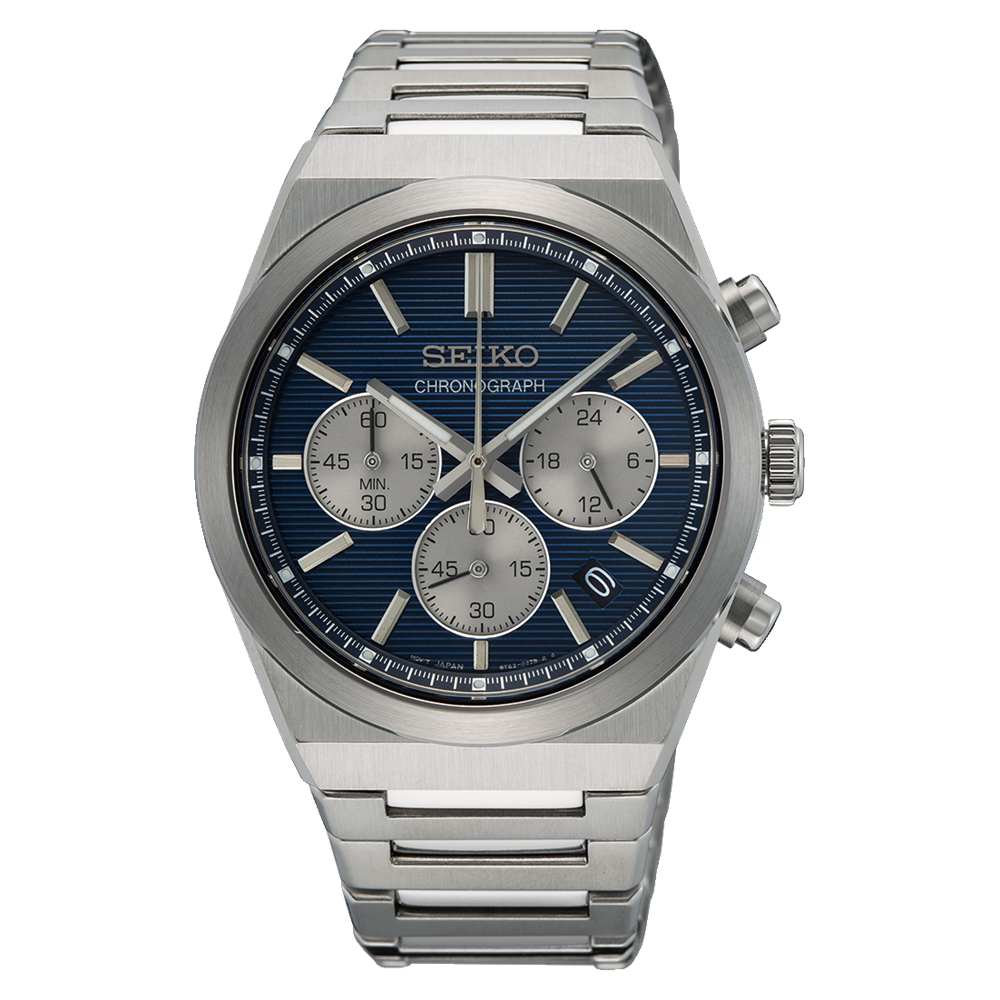 Seiko Conceptual Series Blue Dial Stainless Steel Watch SSB453P