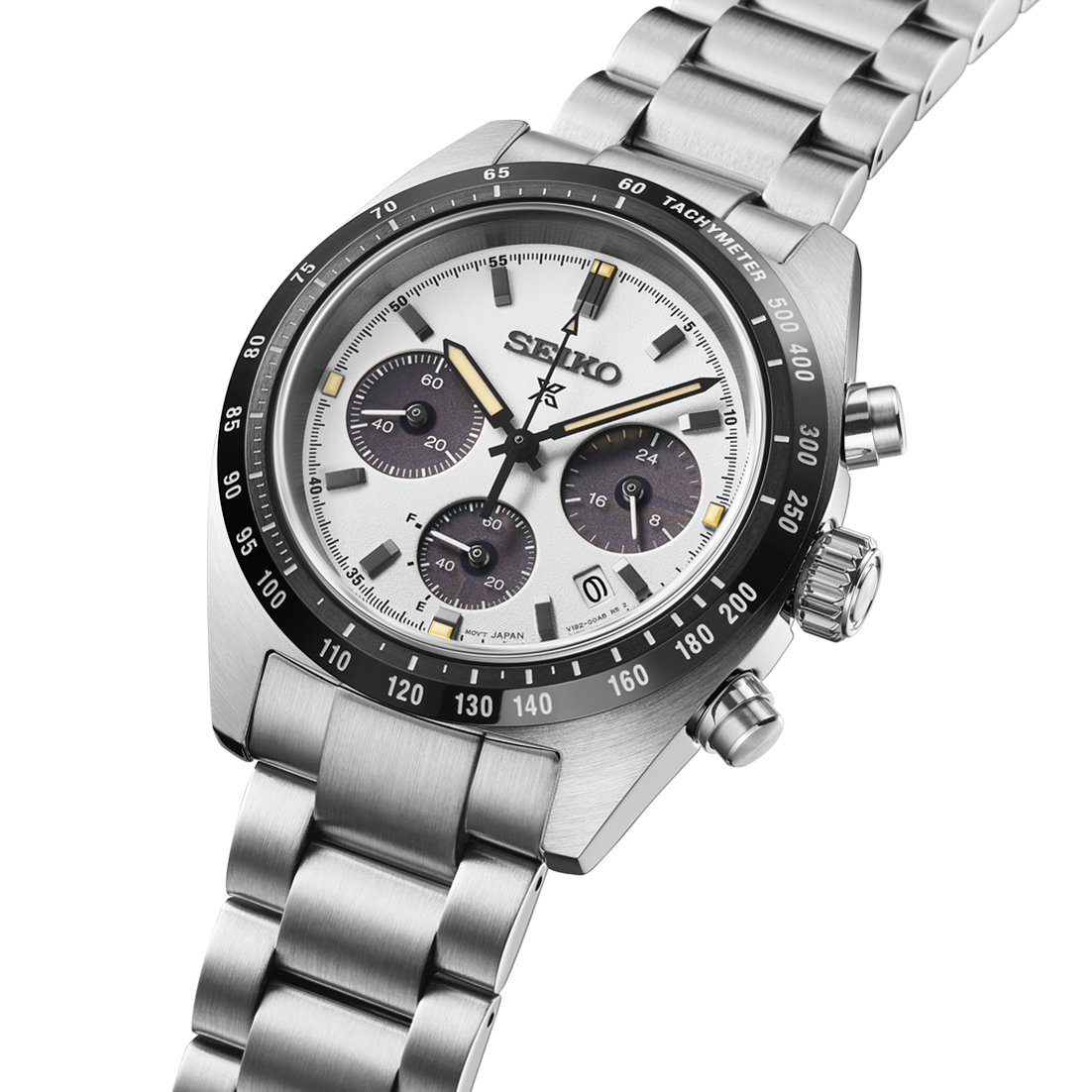 Seiko Prospex Speedtimer White Dial Solar Chronograph SSC961P