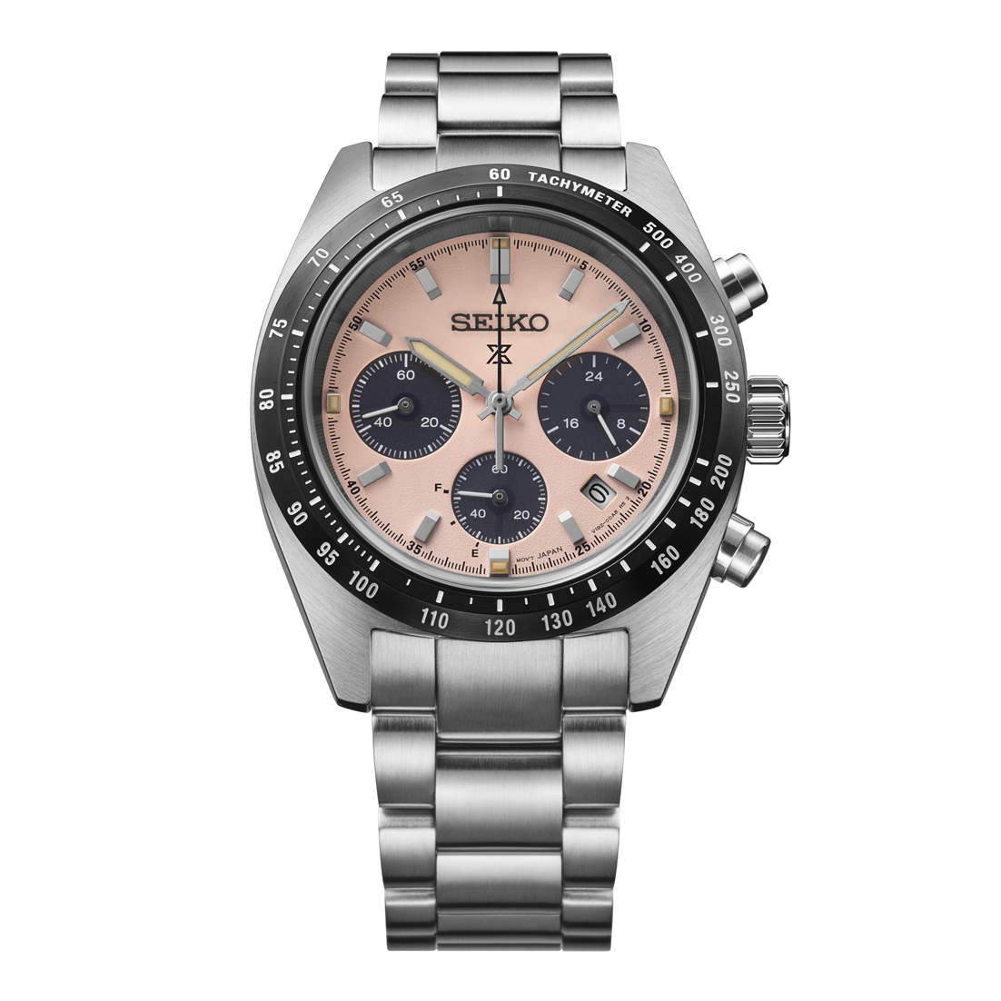 Seiko Prospex Speedtimer Pink Dial Solar Chronograph SSC963P