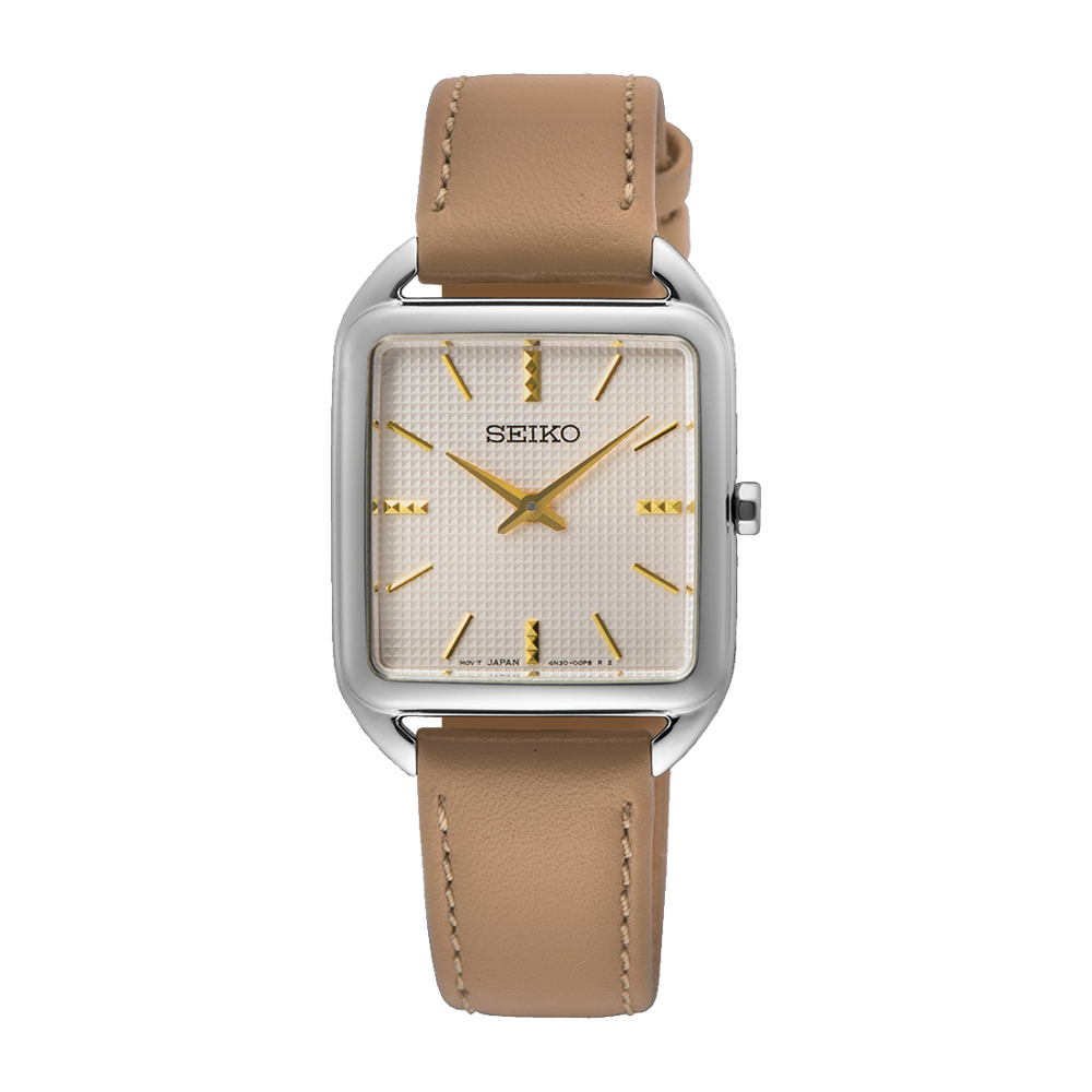 Seiko Ladies Daywear Square Watch SWR089P