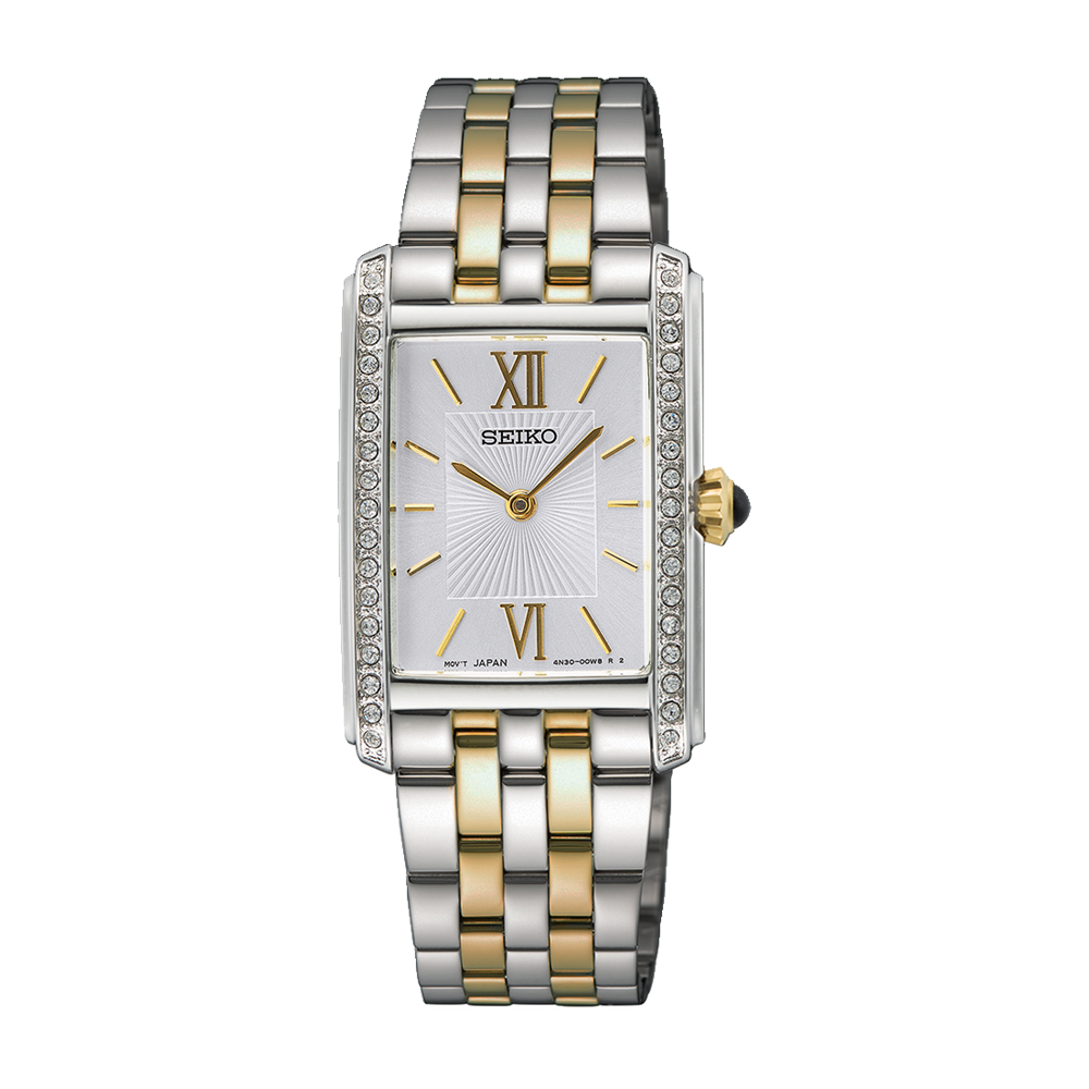 Seiko Conceptual Series Silver Dial Stainless Steel Watch SWR093P