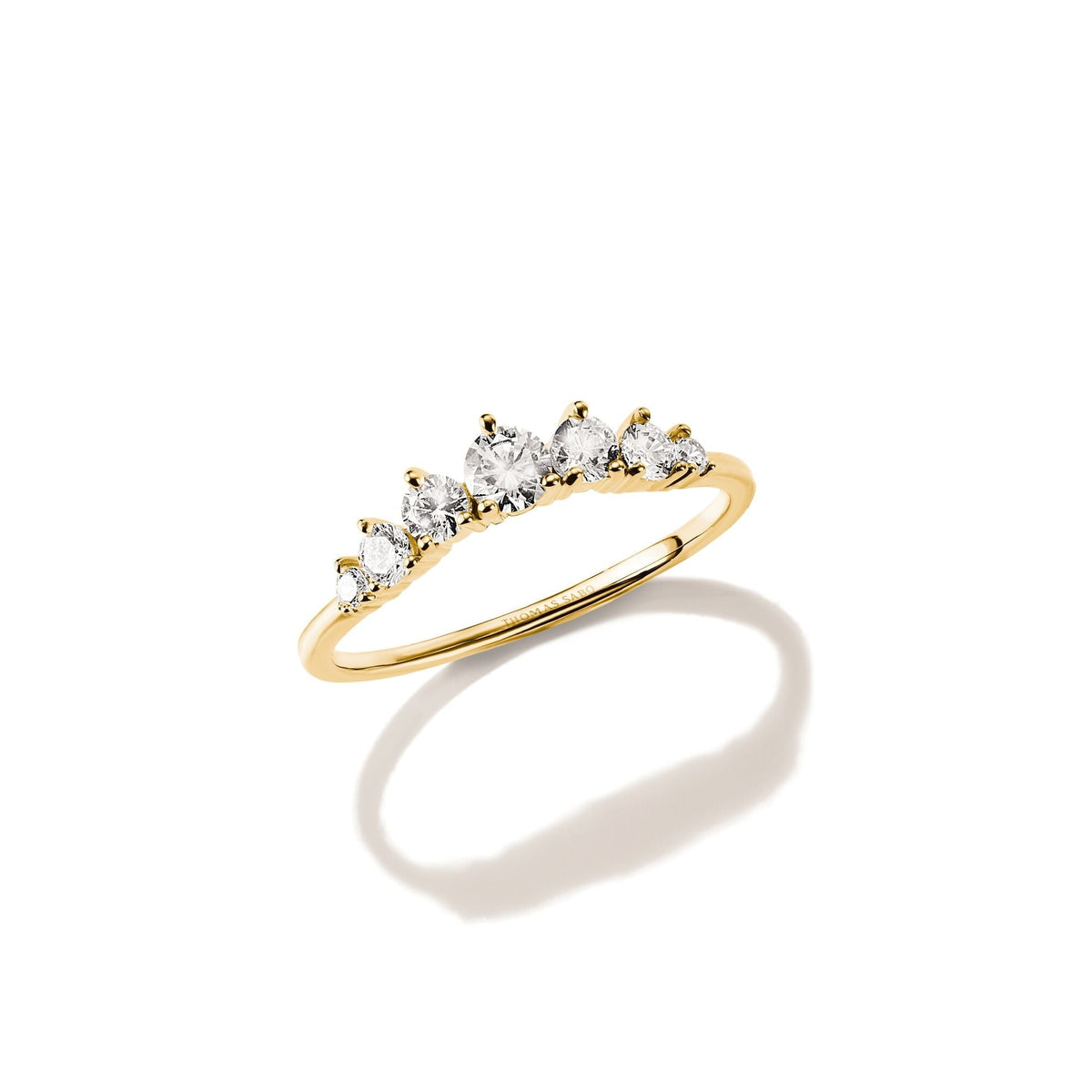 Thomas Sabo Ring with zirconia TR2551MY52 front packshot