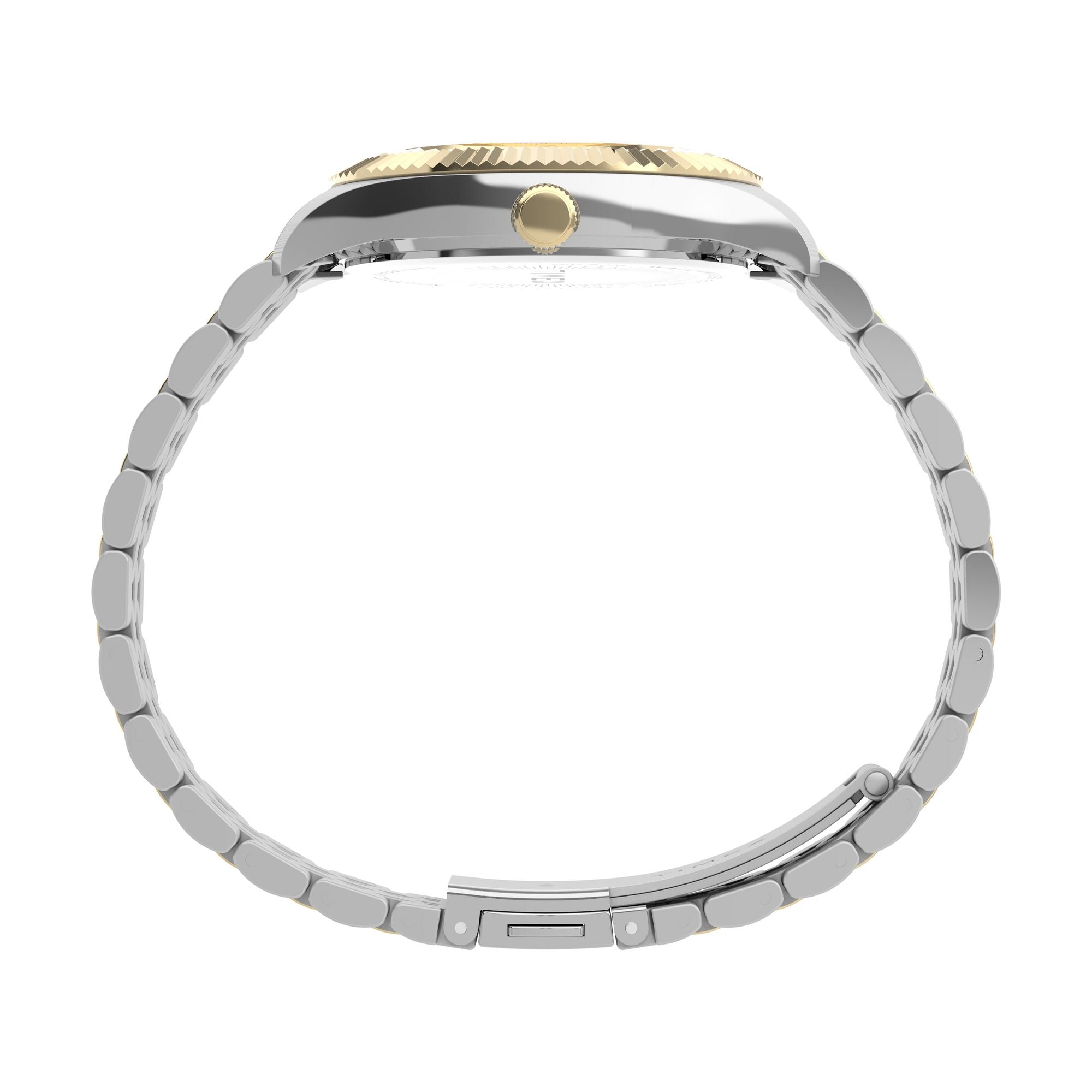 Timex Legacy 36mm Two-tone Case and Bracelet with Blue Dial TW2Y20200