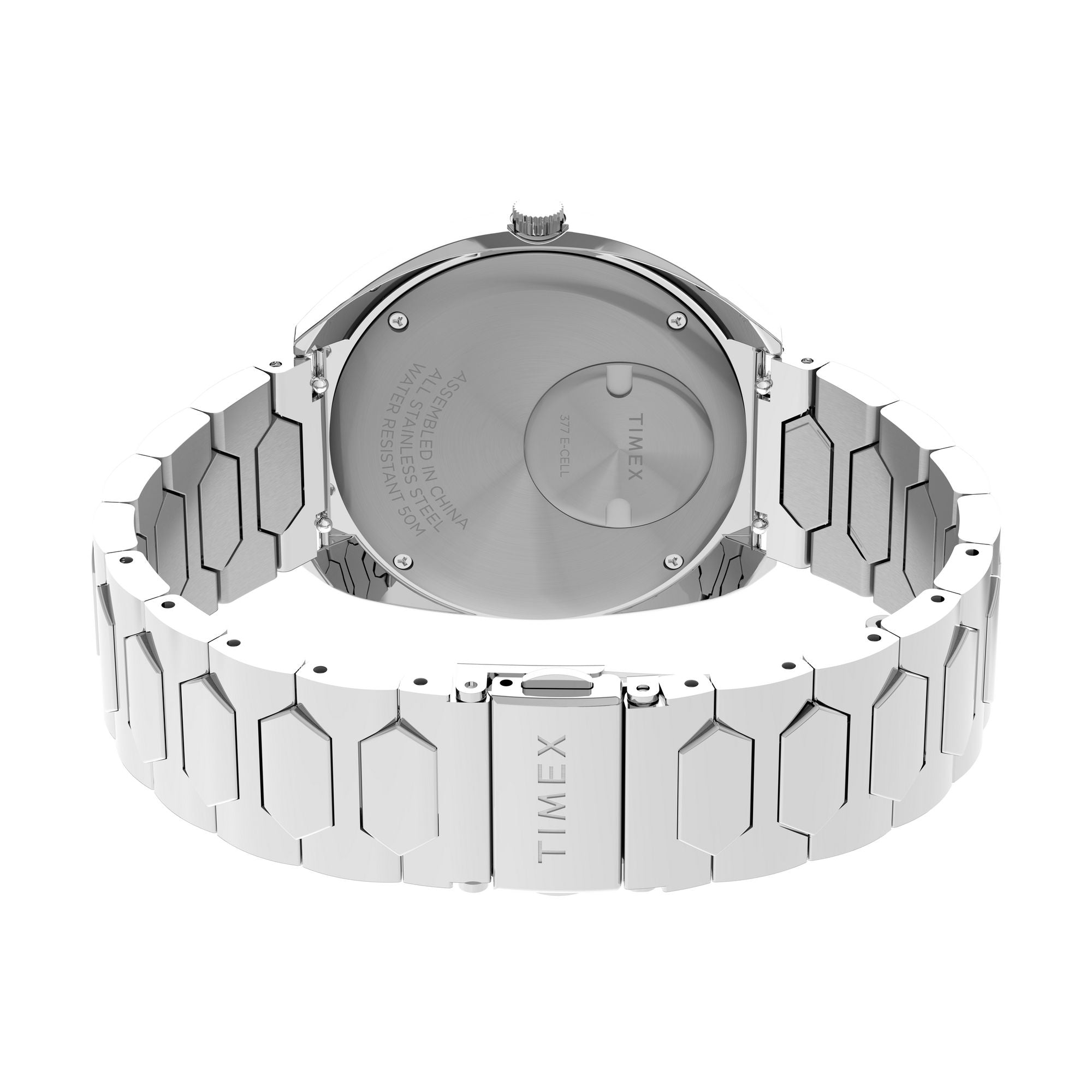 Timex Q 1972 Machine Reissue Stainless Steel Bracelet Watch TW2Y33100