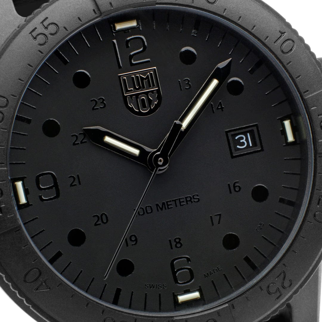 Luminox Sea Bass Carbonox Black Rubber Strap Watch X2.2001.BO
