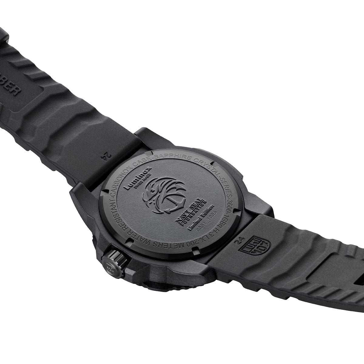 Luminox Limited Edition Navy Seal Foundation Black Dial Watch XS.3611.IGY6.NSF