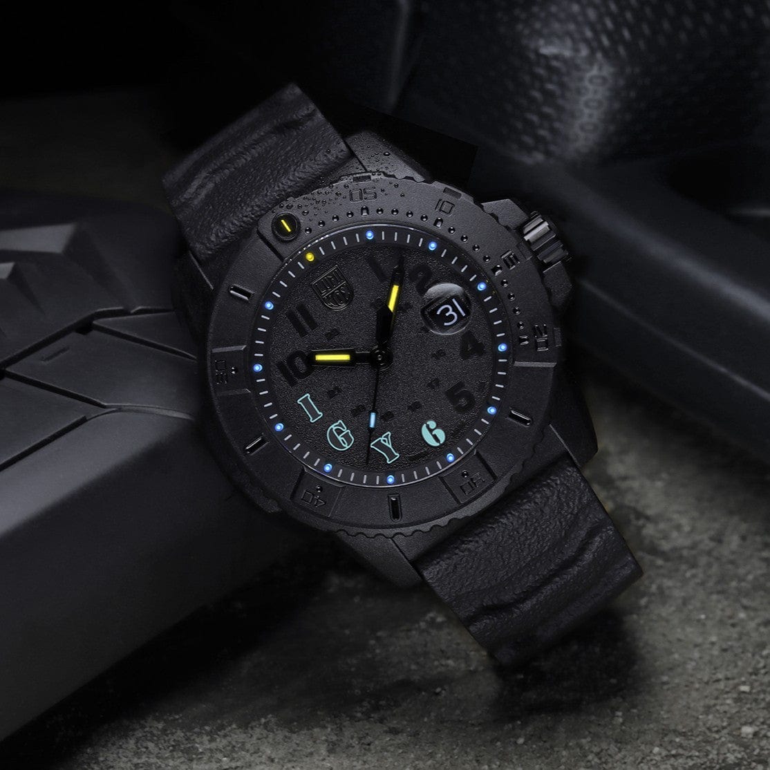 Luminox Limited Edition Navy Seal Foundation Black Dial Watch XS.3611.IGY6.NSF