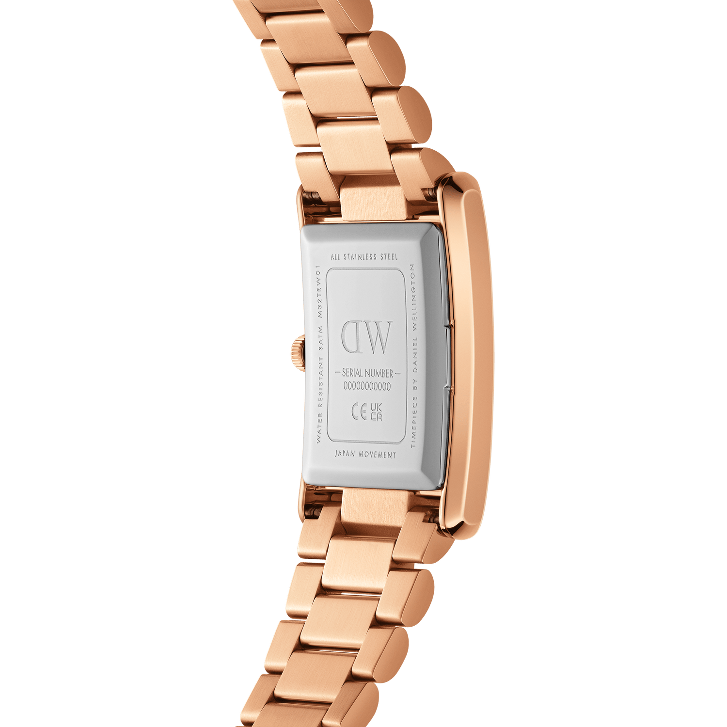 Daniel Wellington Bound 3-Link Rose Gold Watch DW00100699
