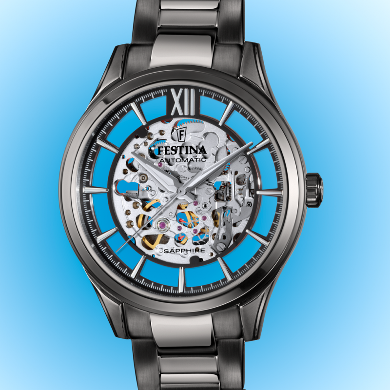 Festina Black Dial Stainless Steel Men's Watch F20632/1