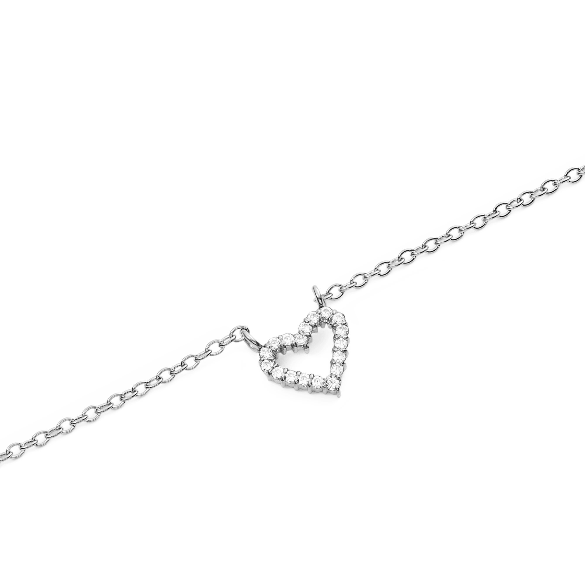 Daniel Wellington Mirelle Heart Necklace Silver