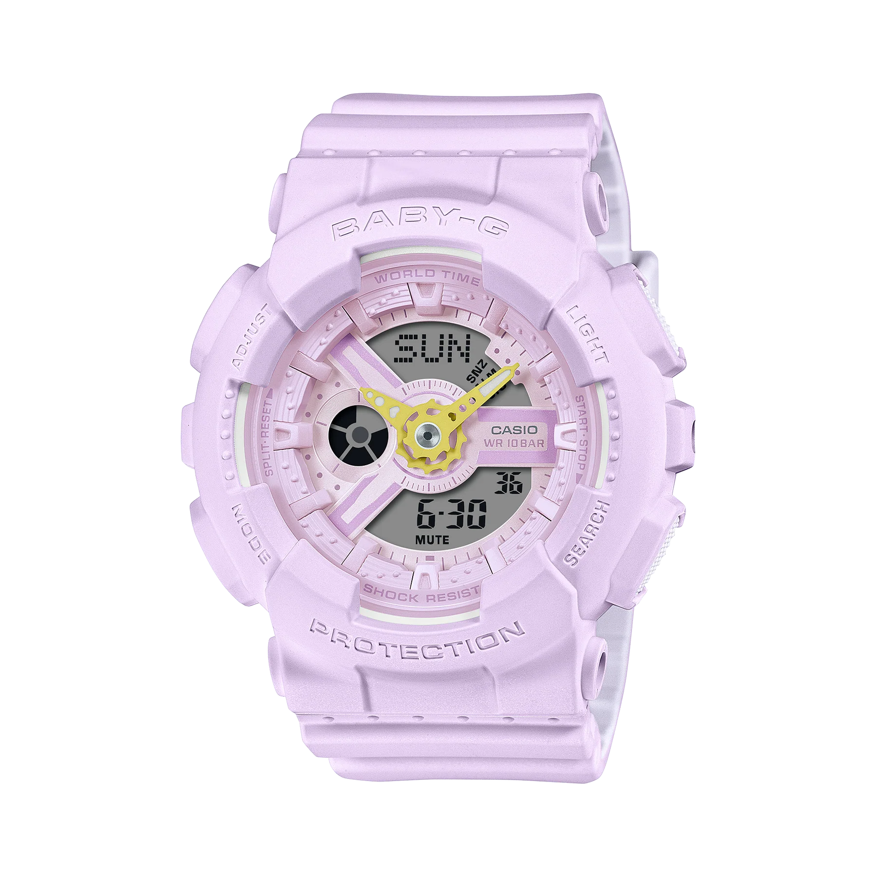 Baby-G Pink Pastel Dial and Resin Case + Band Watch BA110AH-6A