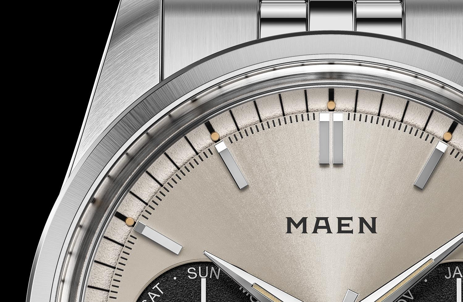 MAEN M5.1.2 Brooklyn 36 Triple Calendar Automatic Watch