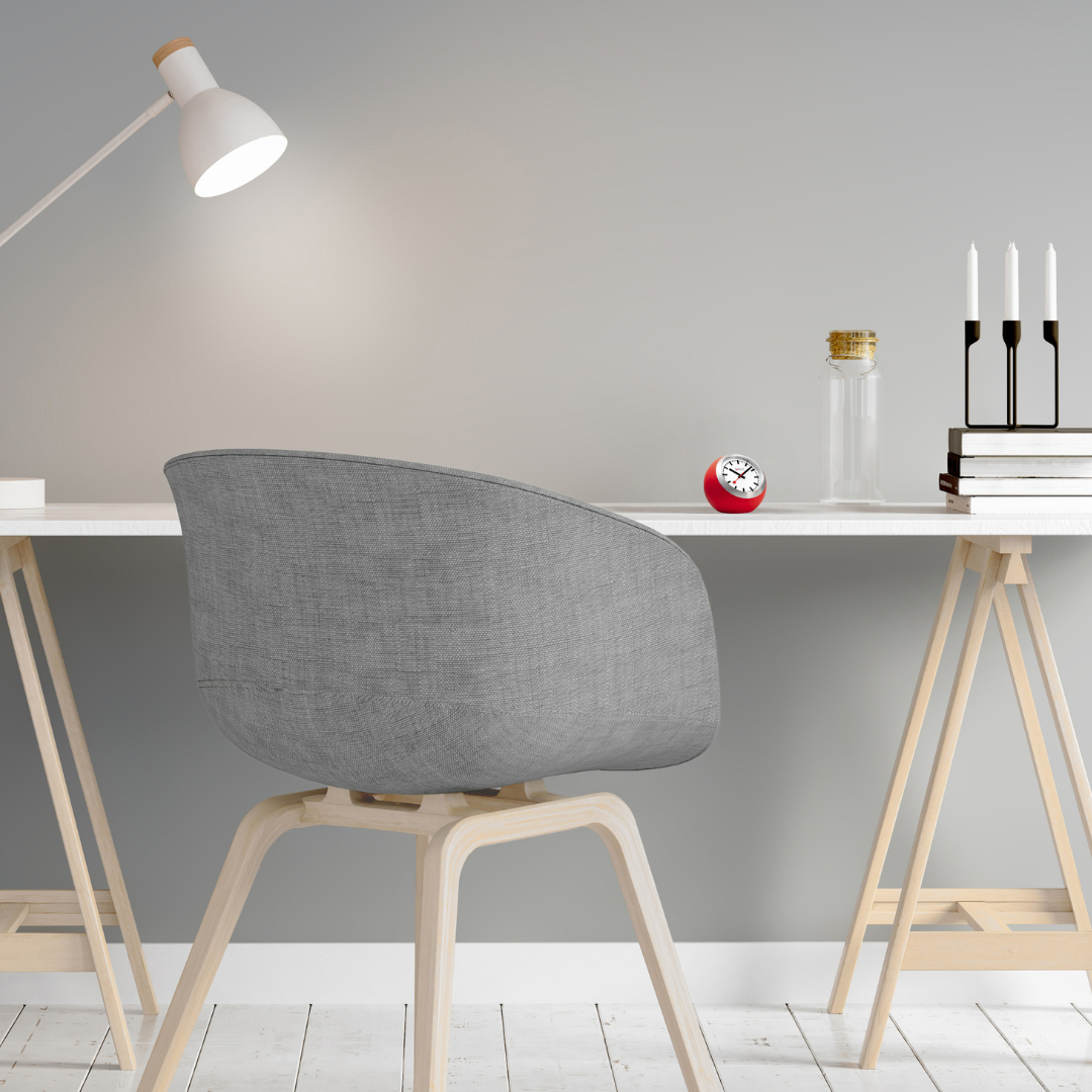 Mondaine Official Swiss Railways Globe Clock 6cm Red A660.30335.16SBP