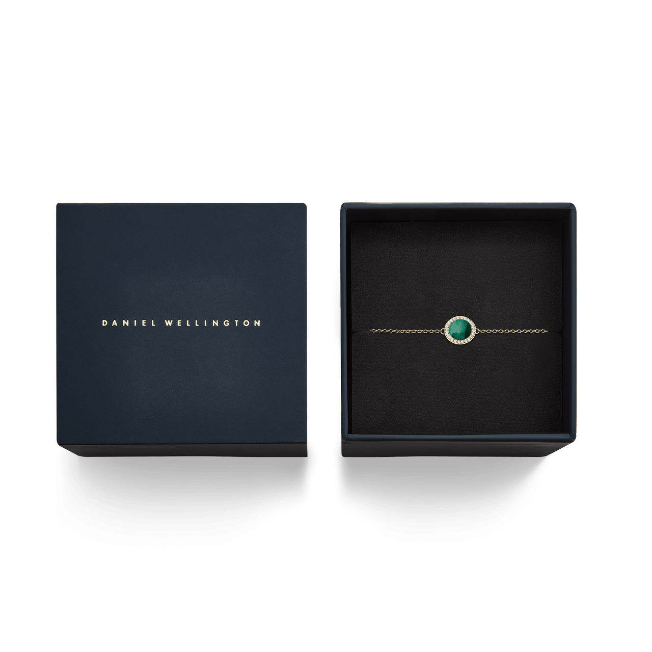 Daniel Wellington Audrey Malachite Gold Bracelet DW00401425