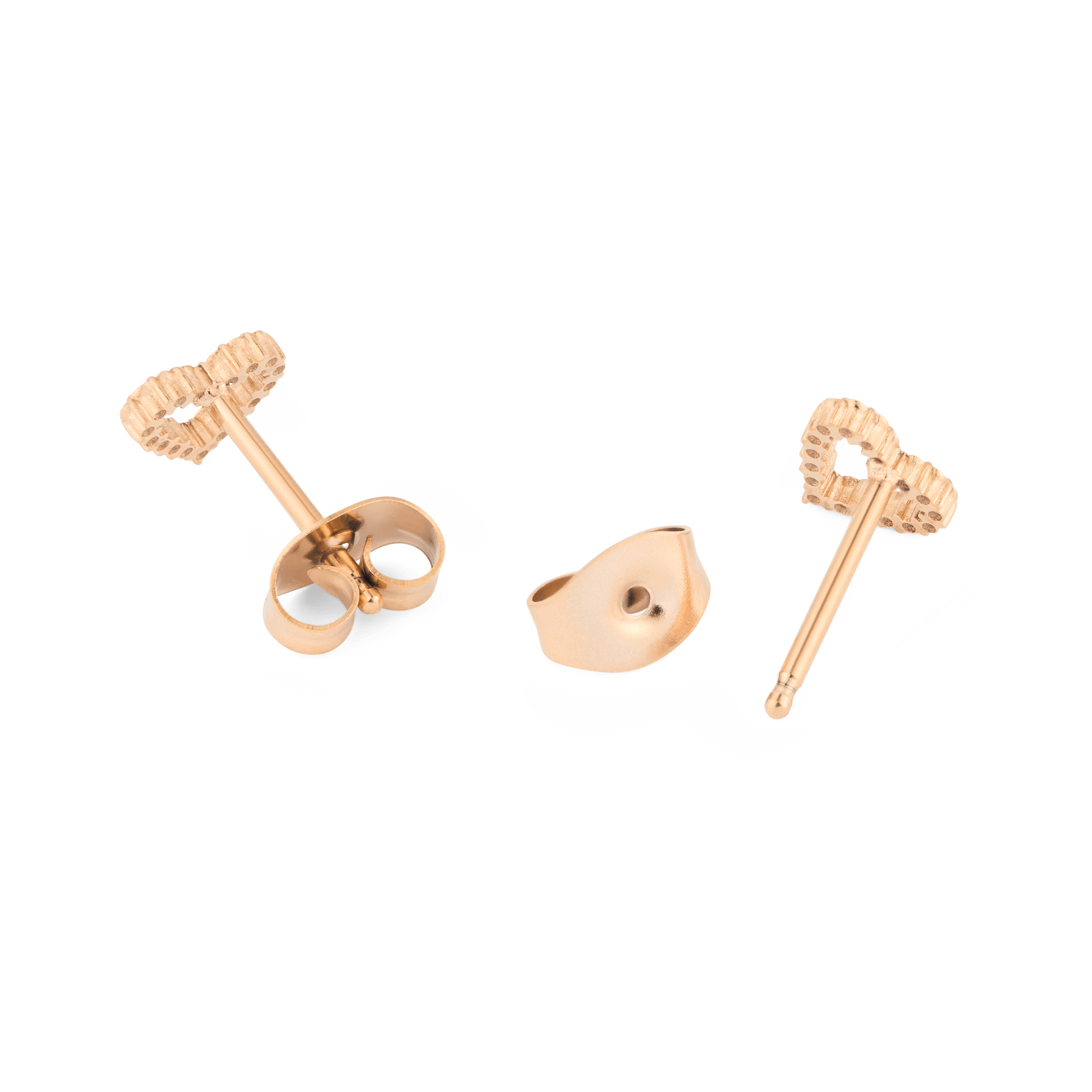Daniel Wellington Mirelle Heart Earring Rose Gold