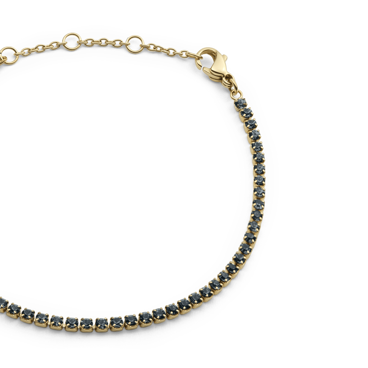 Daniel Wellington Classic Tennis Nightfall Gold Bracelet DW00401107