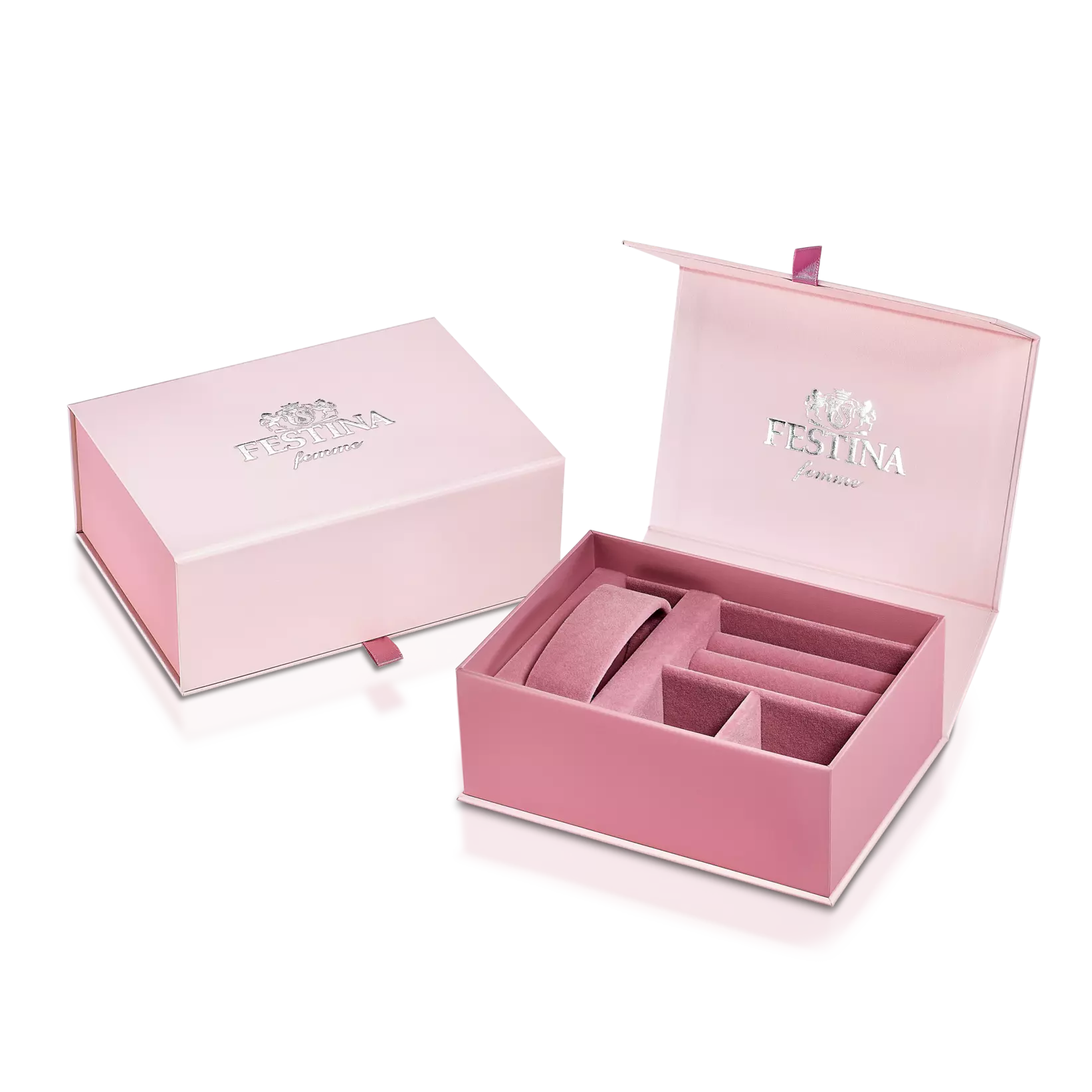 Festina Pink Dial Pink Ceramic Women's Watch F20751/2
