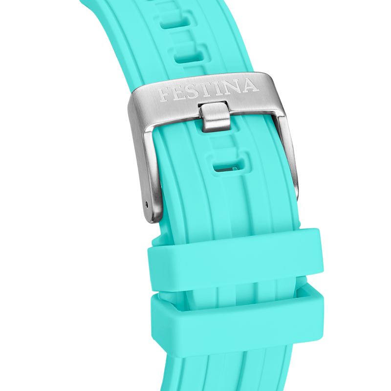 Festina ChronoBike Black Dial Blue Rubber Strap Men's Watch F20755/7