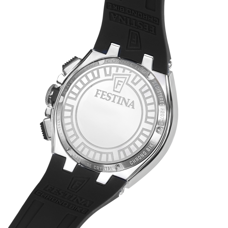 Festina ChronoBike Black Dial Rubber Strap Men's Watch F20755/8