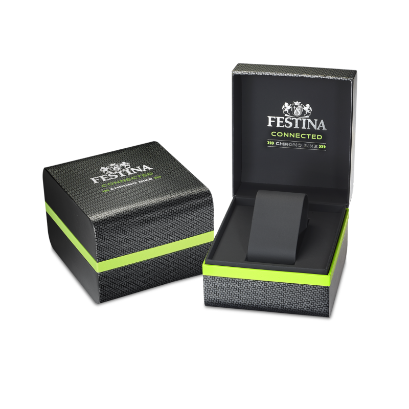 Festina Black Dial Black Rubber Strap Men's Watch F20763/2