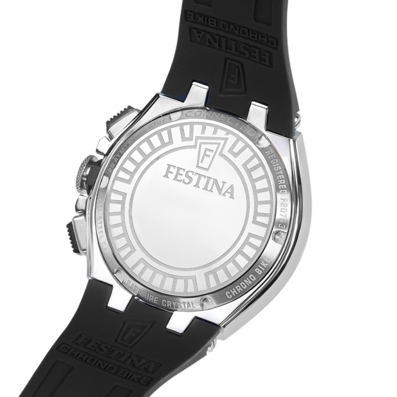 Festina Black Dial Black Rubber Strap Men's Watch F20763/2