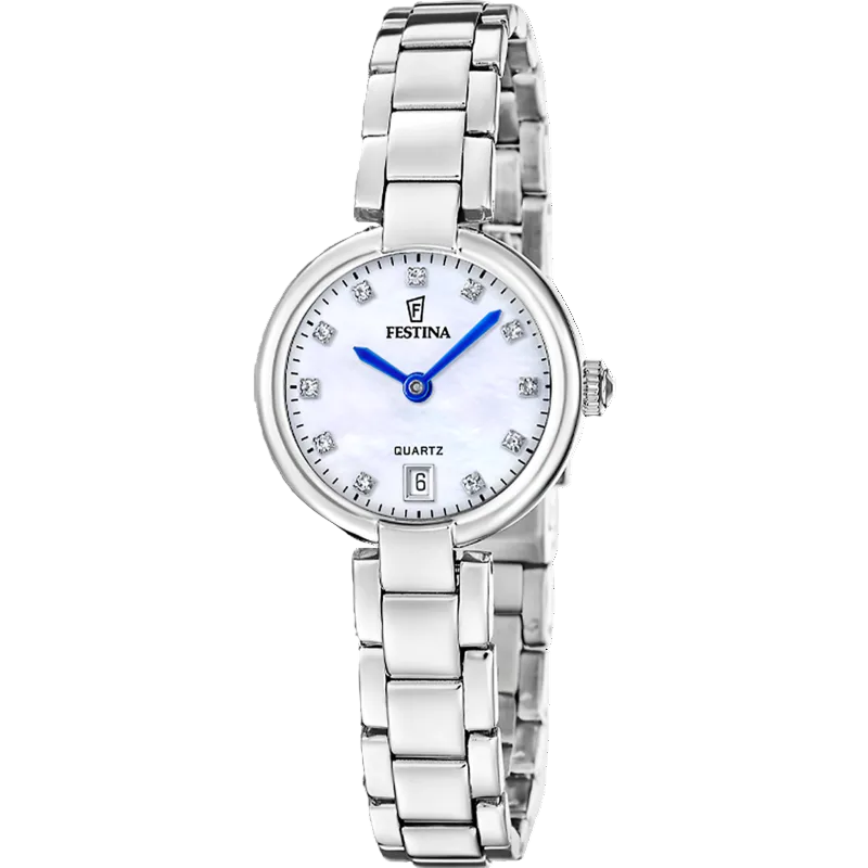 Festina Mademoiselle Silver Dial Stainless Steel Women's Watch F20784/1