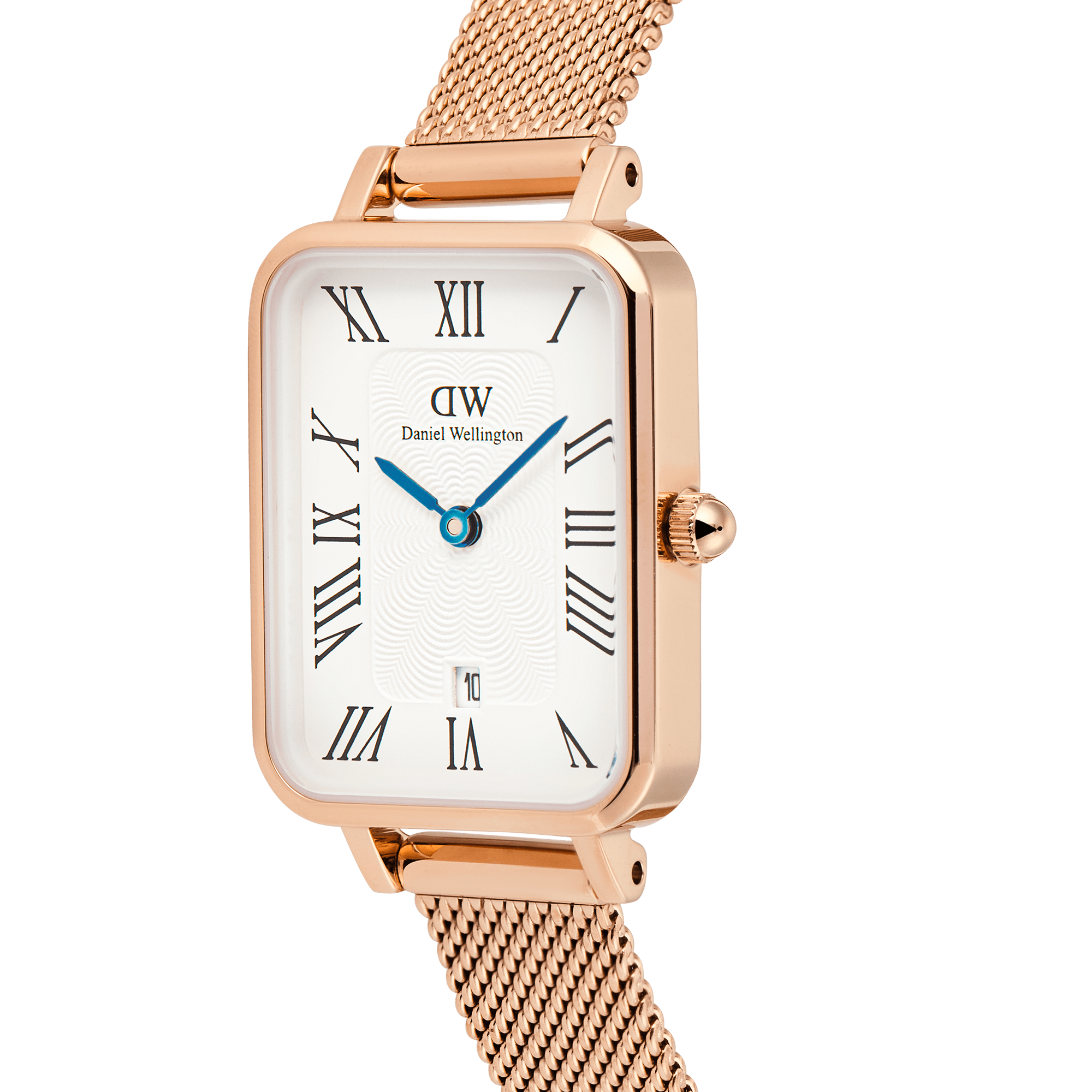 Daniel Wellington Quadro Melrose Roman Numerals Date