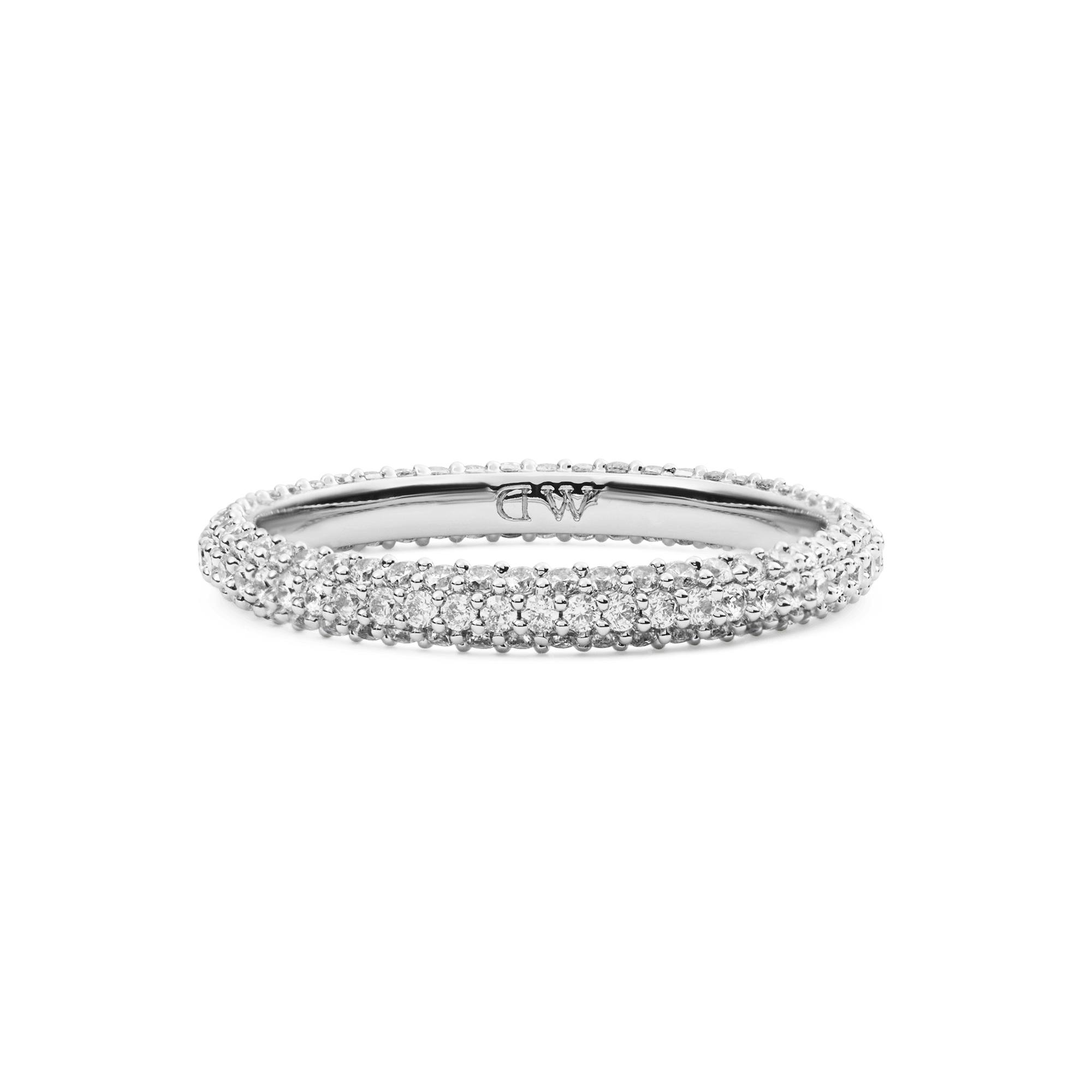 Daniel Wellington Pave Ring Silver 3 mm