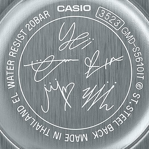 G-Shock ITZY Green Resin Band Watch GMDS5610IT-3D