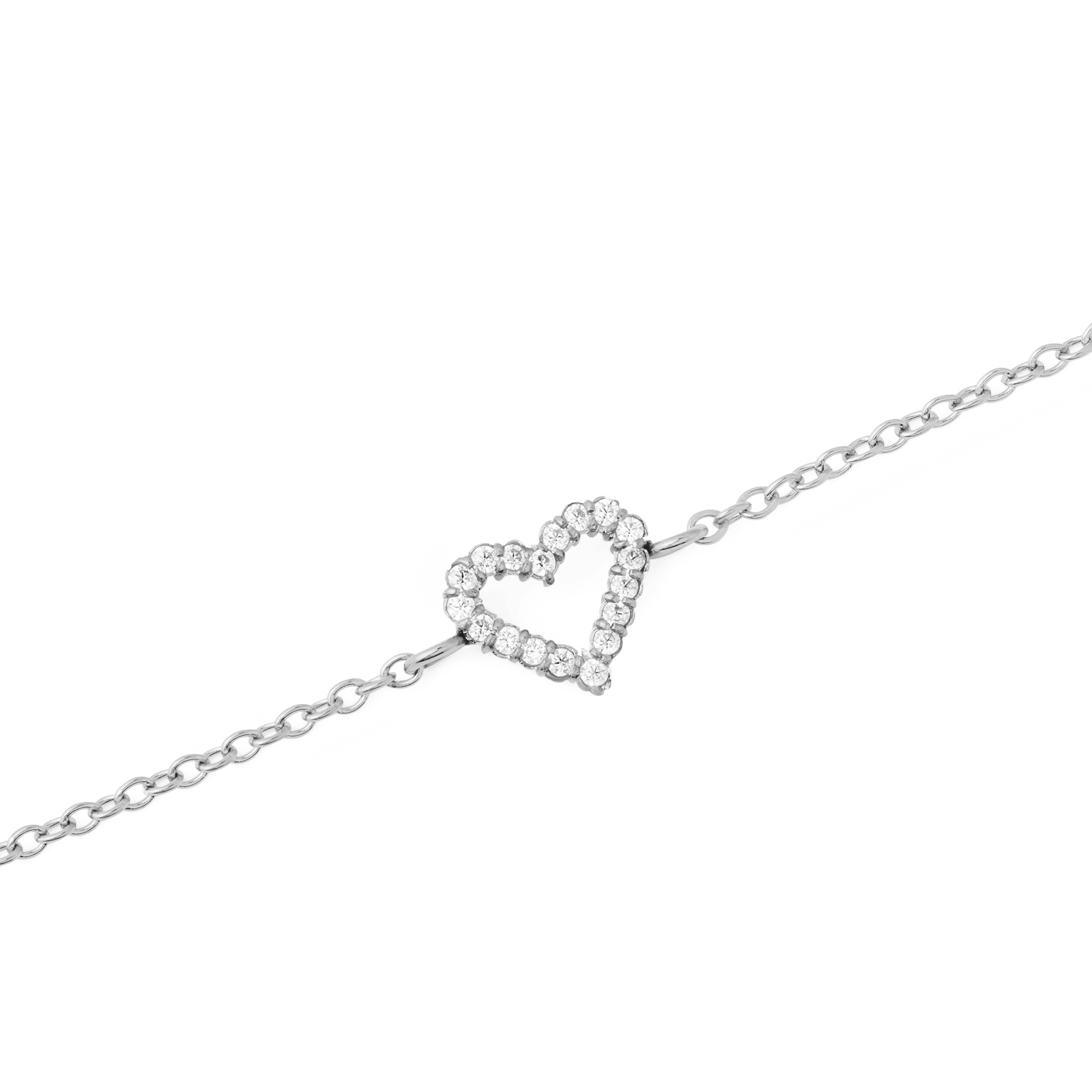 Daniel Wellington Mirelle Heart Bracelet Silver