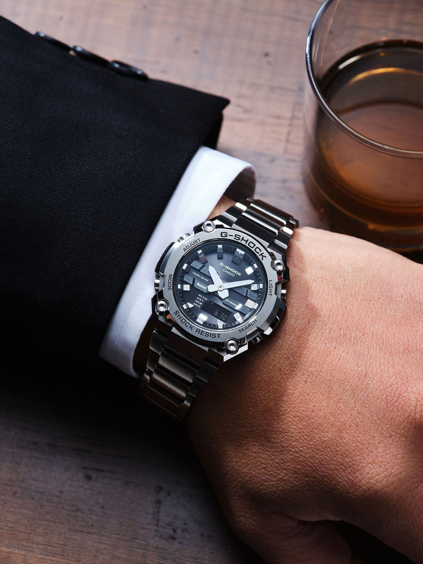 G-Shock GSTB600D-1A G-Steel Connected Watch