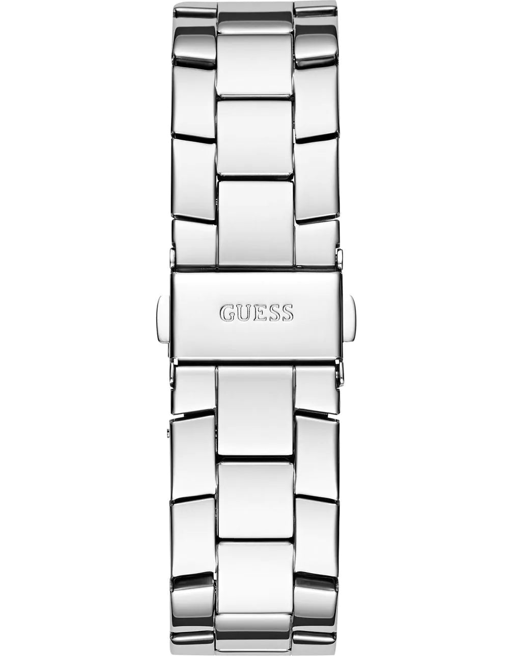 Guess Majesty Silver Dial Stainless Steel Watch GW0771L1