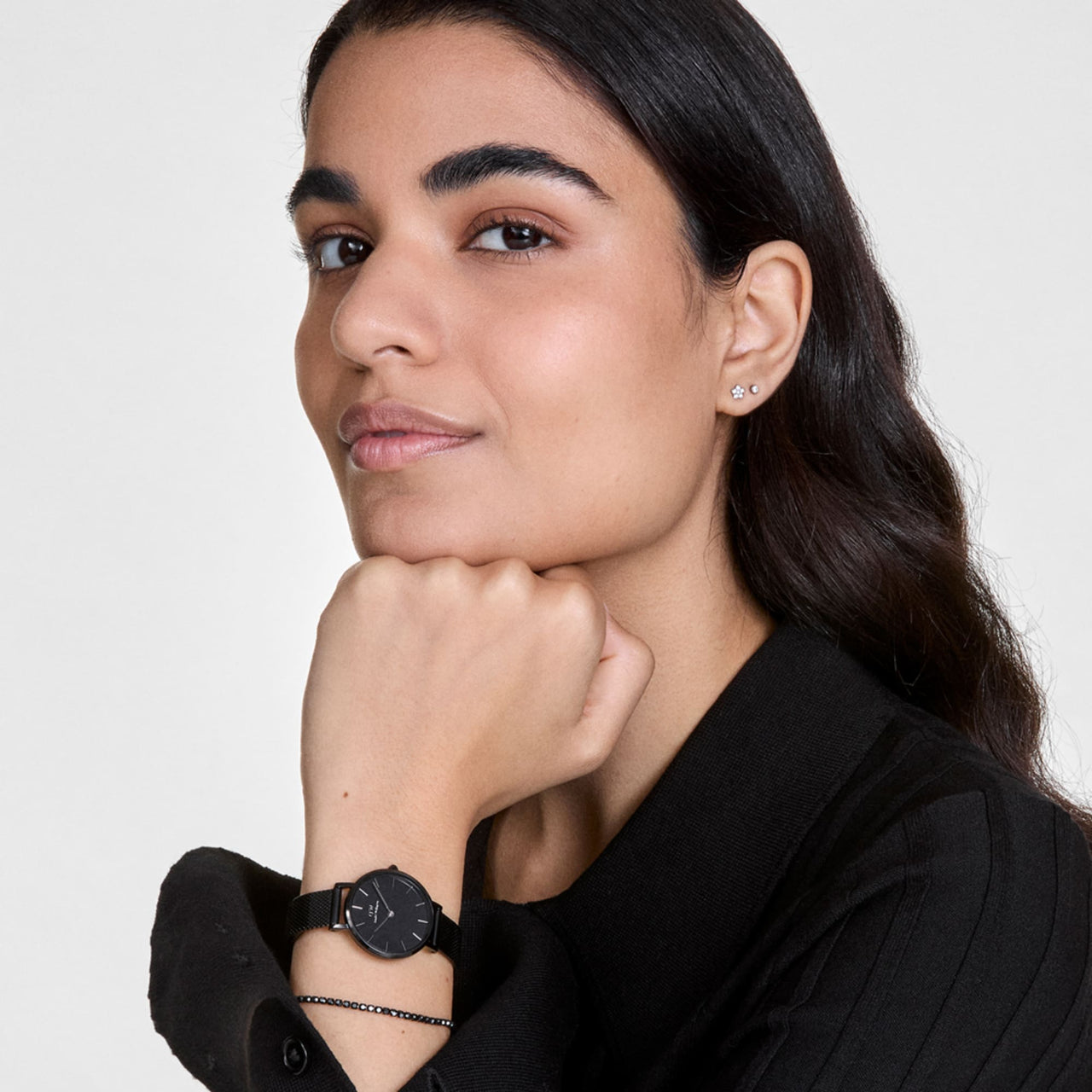 Daniel Wellington Classic Tennis Nightfall Gold Bracelet DW00401107