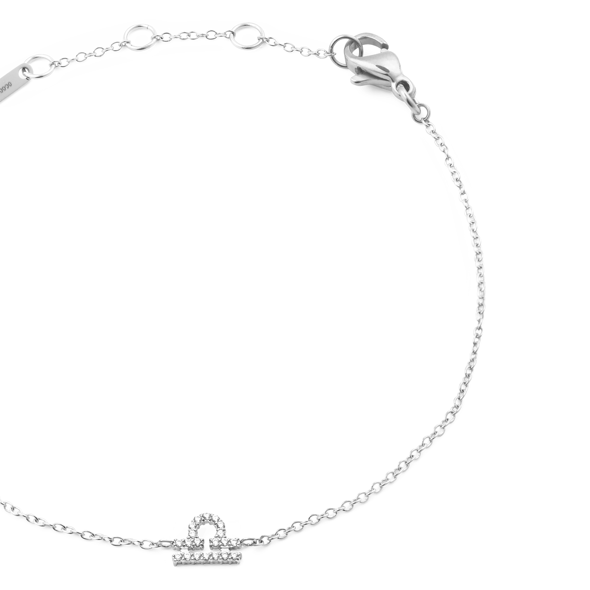 Daniel Wellington Crystal Zodiac Chain Bracelet Silver