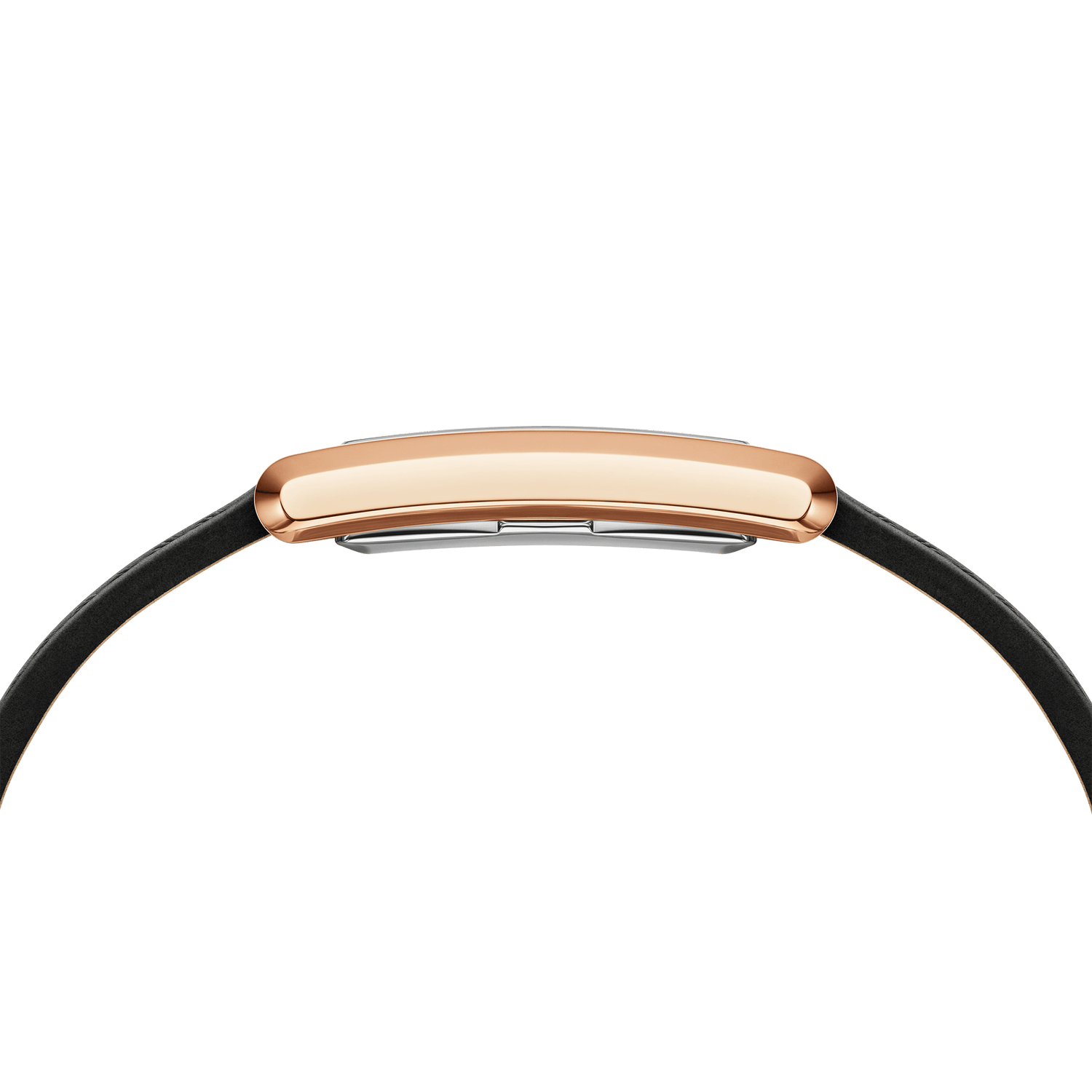 Daniel Wellington Bound Black Crocodile Rose Gold Watch DW00100693