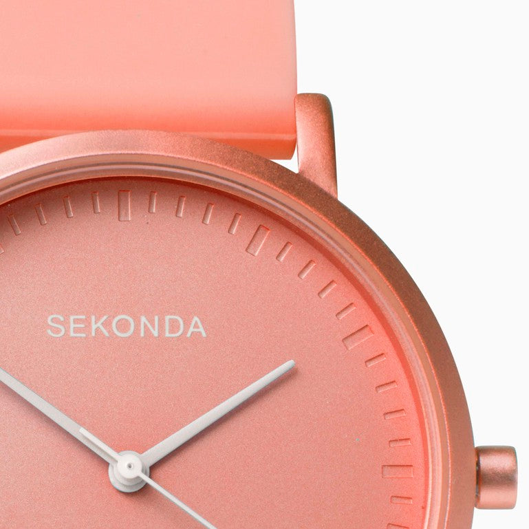 Sekonda Minimal Womens Watch Stylish Pink Quartz Fashion Wristwatch