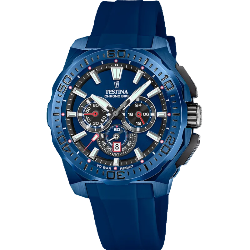 Festina Chrono Bike Special Edition Blue Stainless Steel Men's Watch F20729/1