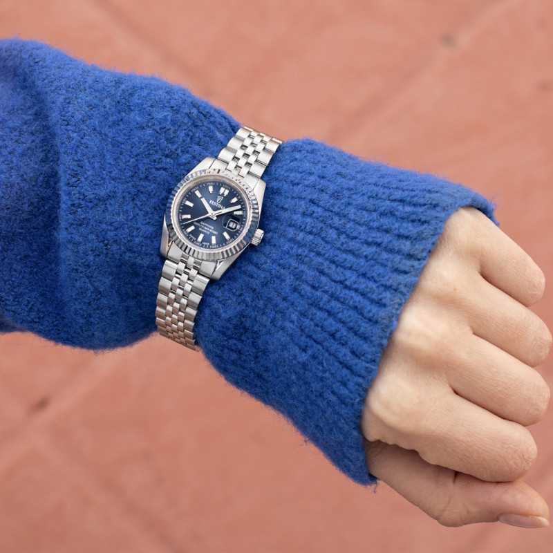 Festina Swiss Made Classic Blue Dial Stainless Steel Women’s Watch F20087/4
