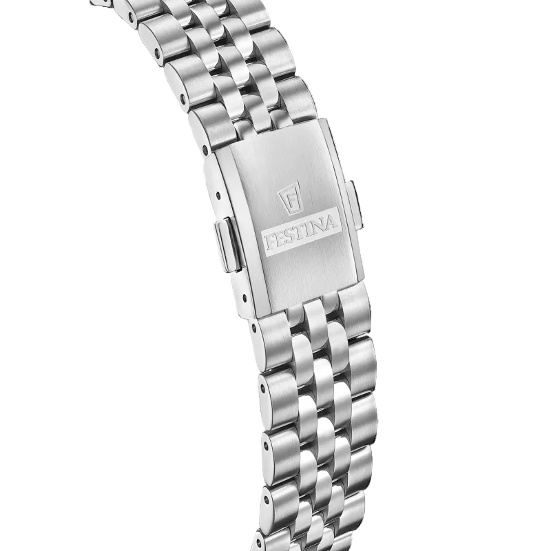 Festina Swiss Made Classic Blue Dial Stainless Steel Women’s Watch F20087/4