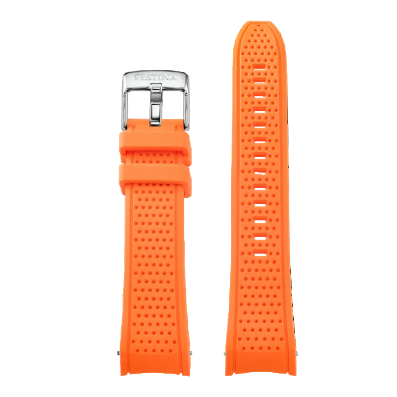 Festina Orange Dial Stainless Steel Men's Watch F20665/5